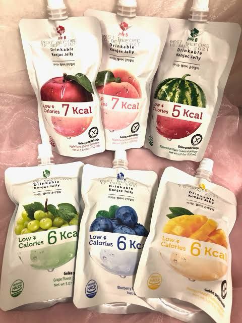 Konjac jelly drinks